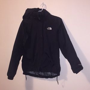 The Northface black windbreaker size medium
